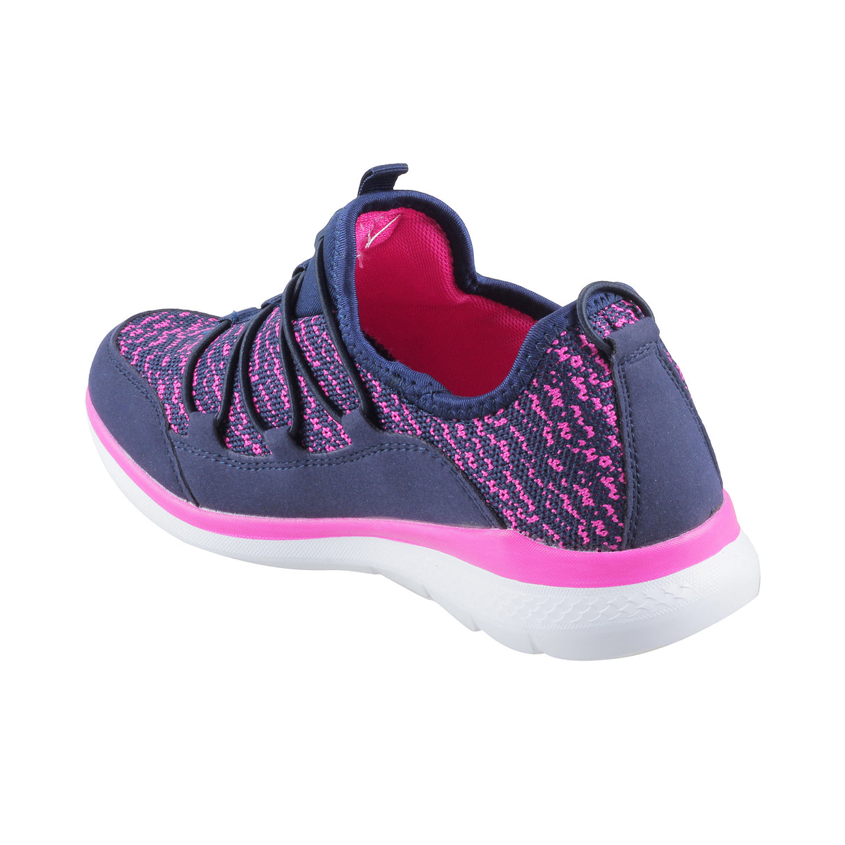 Mochi Women Blue-navy Sports Walking Shoes