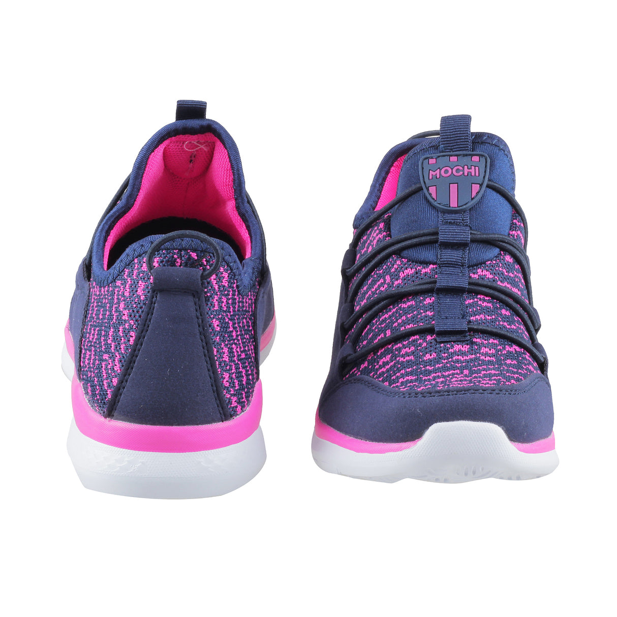 Mochi Women Blue-navy Sports Walking Shoes