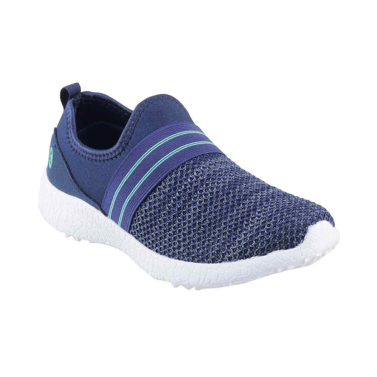 Mochi Women Blue-navy Sports Walking Shoes