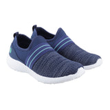Mochi Women Blue-navy Sports Walking Shoes
