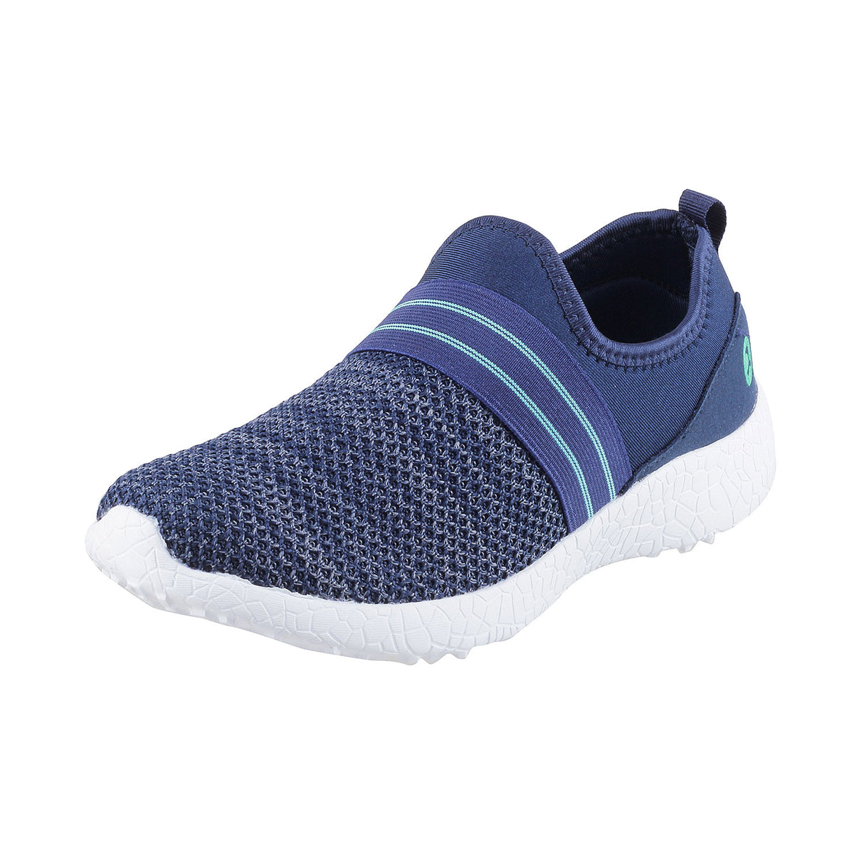 Mochi Women Blue-navy Sports Walking Shoes