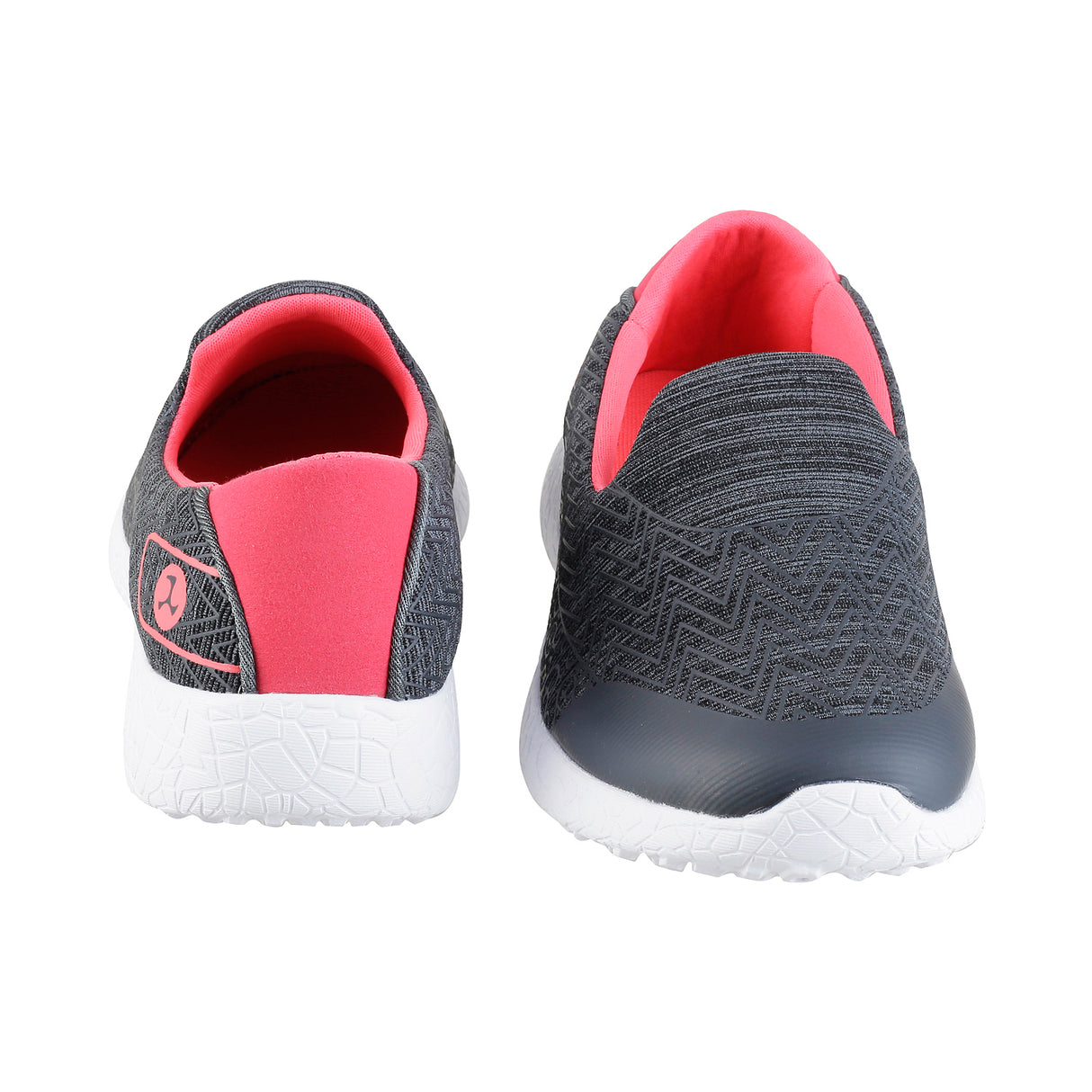 Mochi Women Grey Sports Walking Shoes