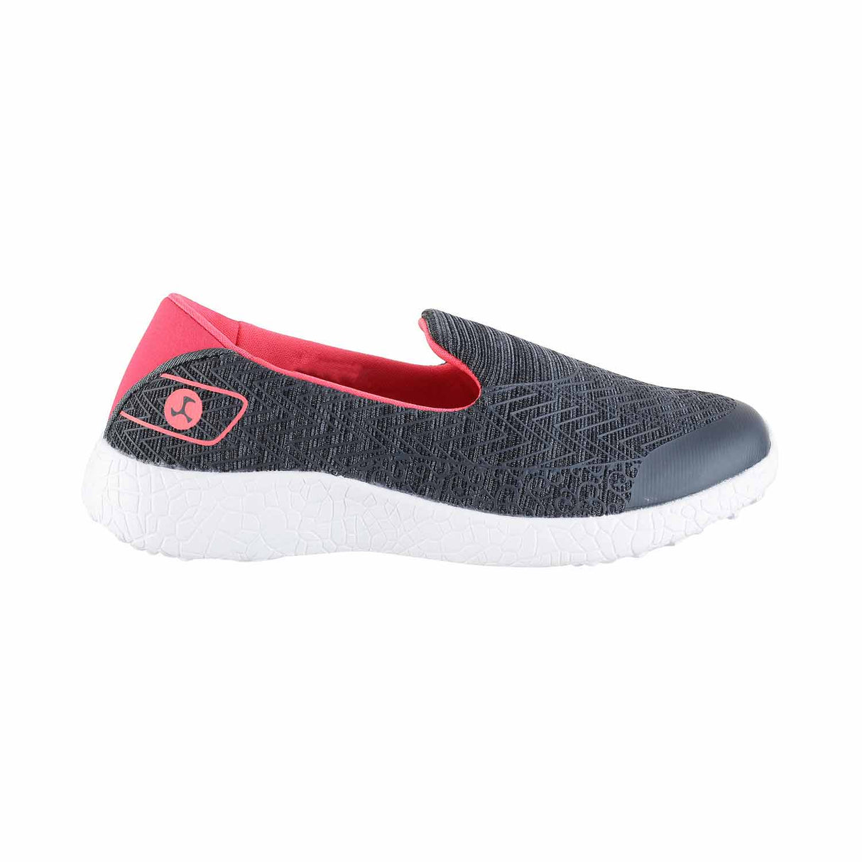 Mochi Women Grey Sports Walking Shoes