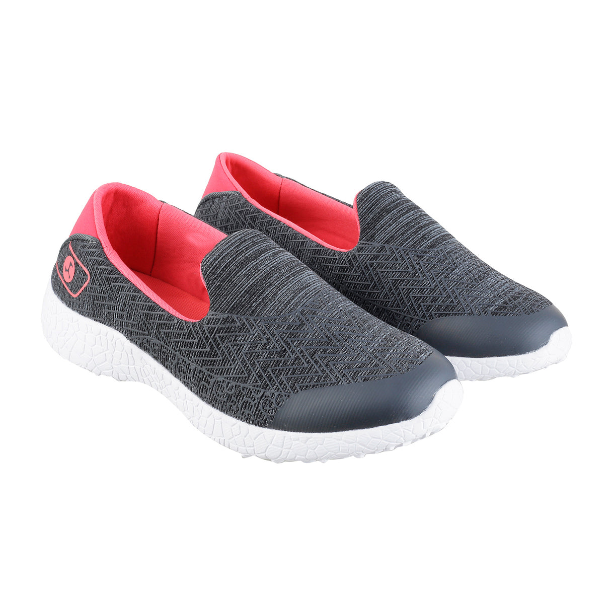 Mochi Women Grey Sports Walking Shoes