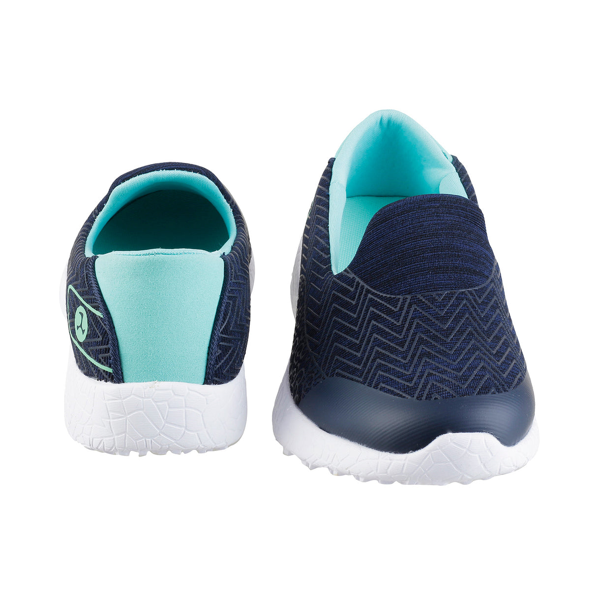 Mochi Women Blue-navy Sports Walking Shoes