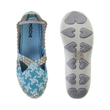 Mochi Women Blue Casual Walking Shoes