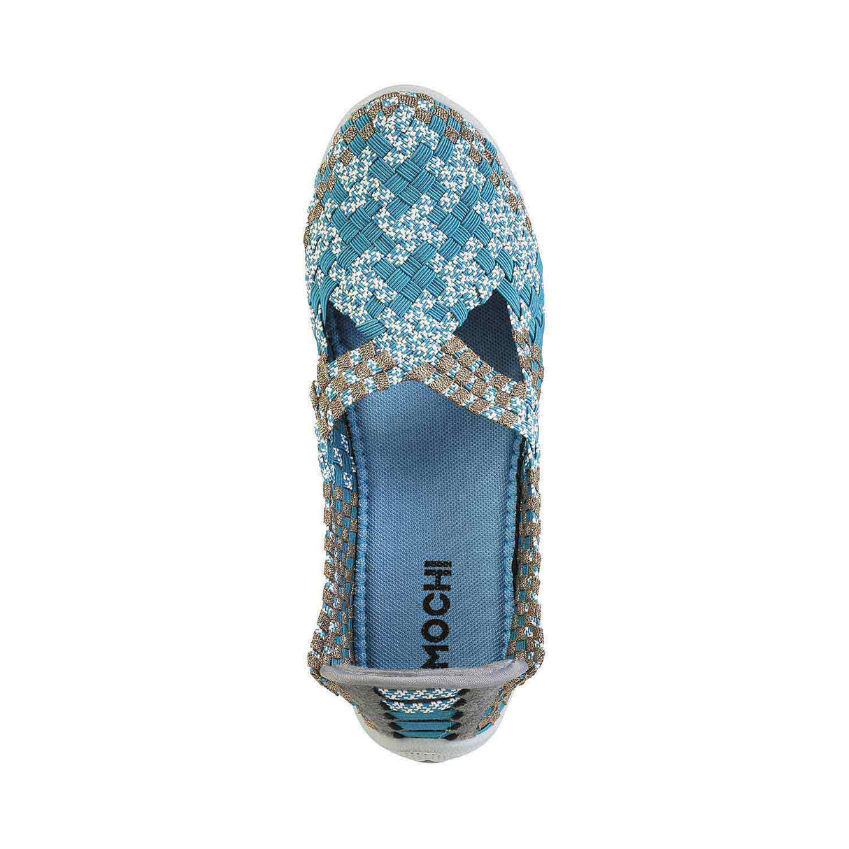 Mochi Women Blue Casual Walking Shoes