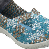 Mochi Women Blue Casual Walking Shoes