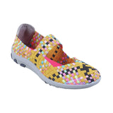 Mochi Women Yellow Casual Walking Shoes