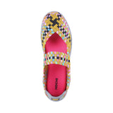 Mochi Women Yellow Casual Walking Shoes
