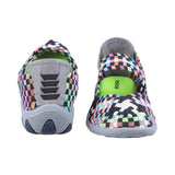 Mochi Women Black-Multi Casual Walking Shoes