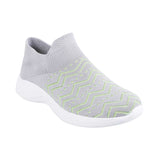 Mochi Women Grey Casual Walking Shoes