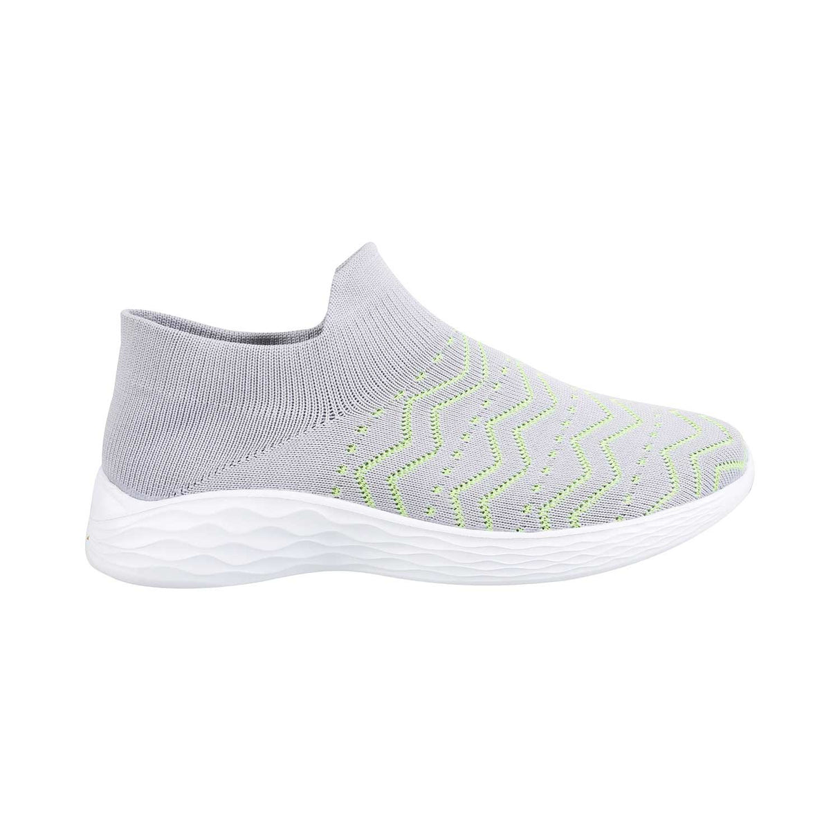 Mochi Women Grey Casual Walking Shoes