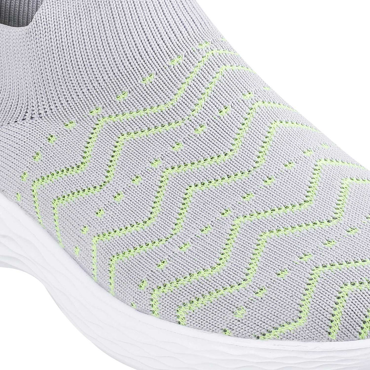 Mochi Women Grey Casual Walking Shoes