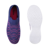 Mochi Women Blue Casual Walking Shoes