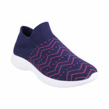 Mochi Women Blue Casual Walking Shoes