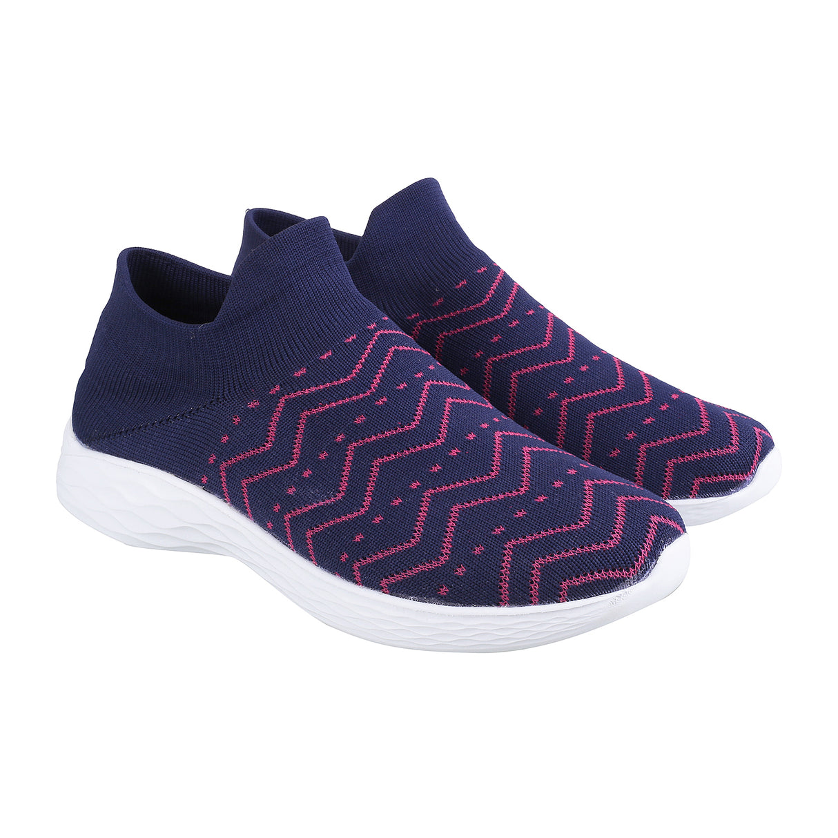 Mochi Women Blue Casual Walking Shoes