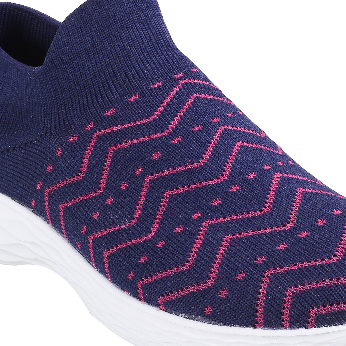 Mochi Women Blue Casual Walking Shoes