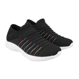 Metro Women Black Sports Walking Shoes