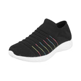 Metro Women Black Sports Walking Shoes