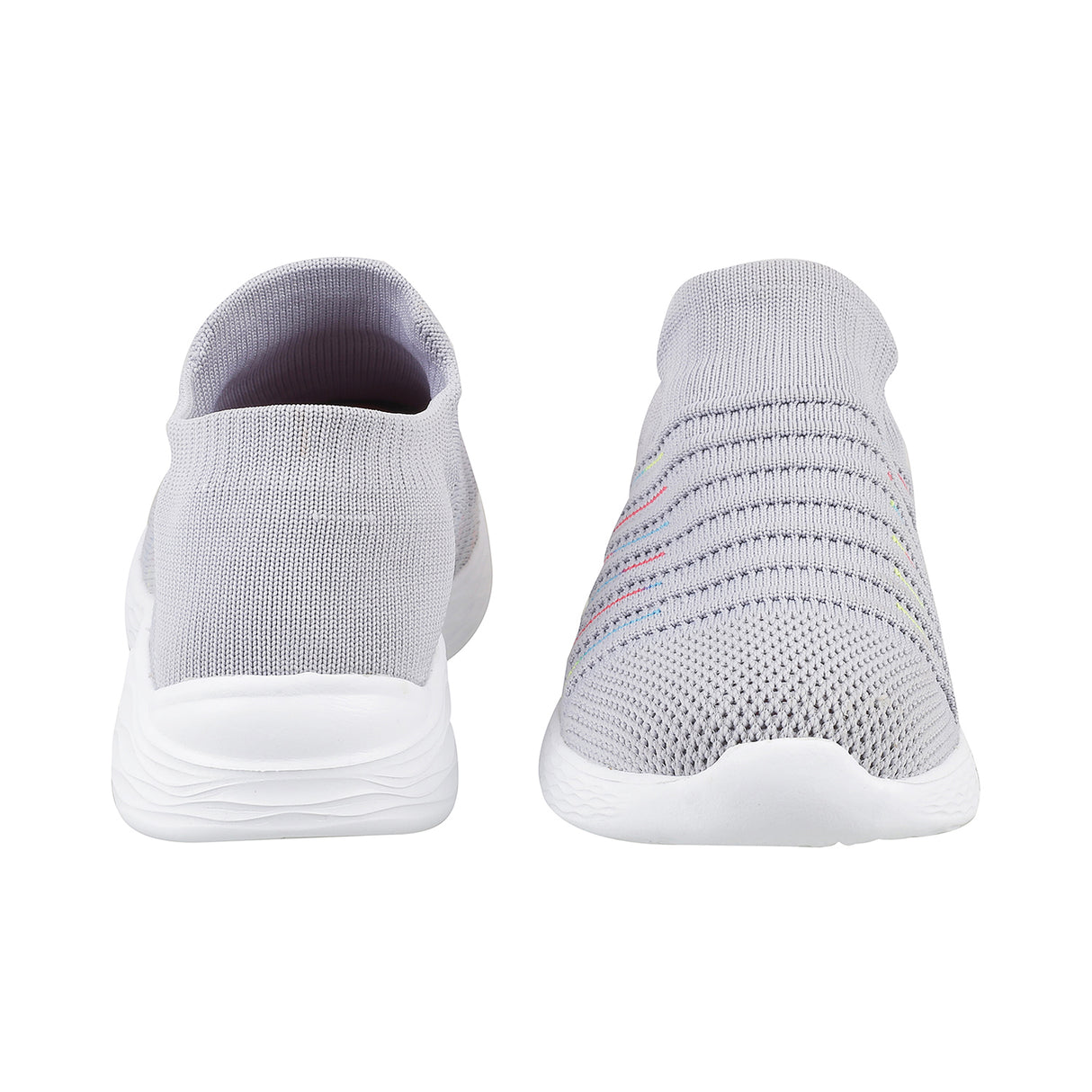 Metro Women Grey Sports Walking Shoes