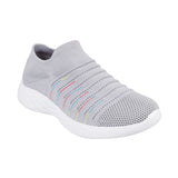 Metro Women Grey Sports Walking Shoes