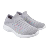 Metro Women Grey Sports Walking Shoes