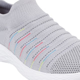 Metro Women Grey Sports Walking Shoes