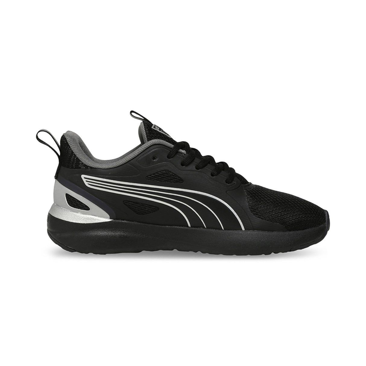 Puma Women Puma Black-Puma Silver-Cool Dark Gray Softride Cosmic St Sliptech™ ’S Day/Night Sneakers