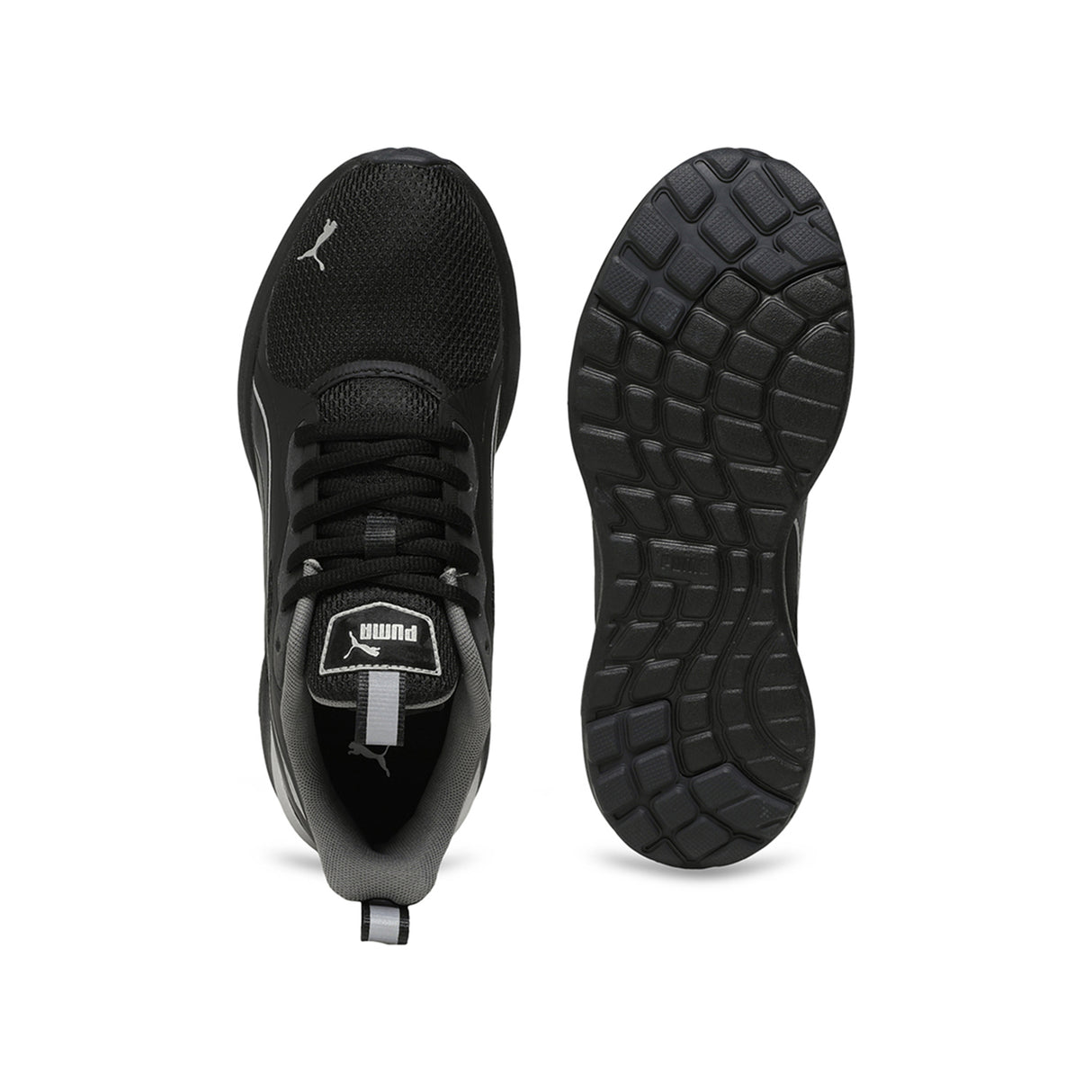 Puma Women Puma Black-Puma Silver-Cool Dark Gray Softride Cosmic St Sliptech™ ’S Day/Night Sneakers
