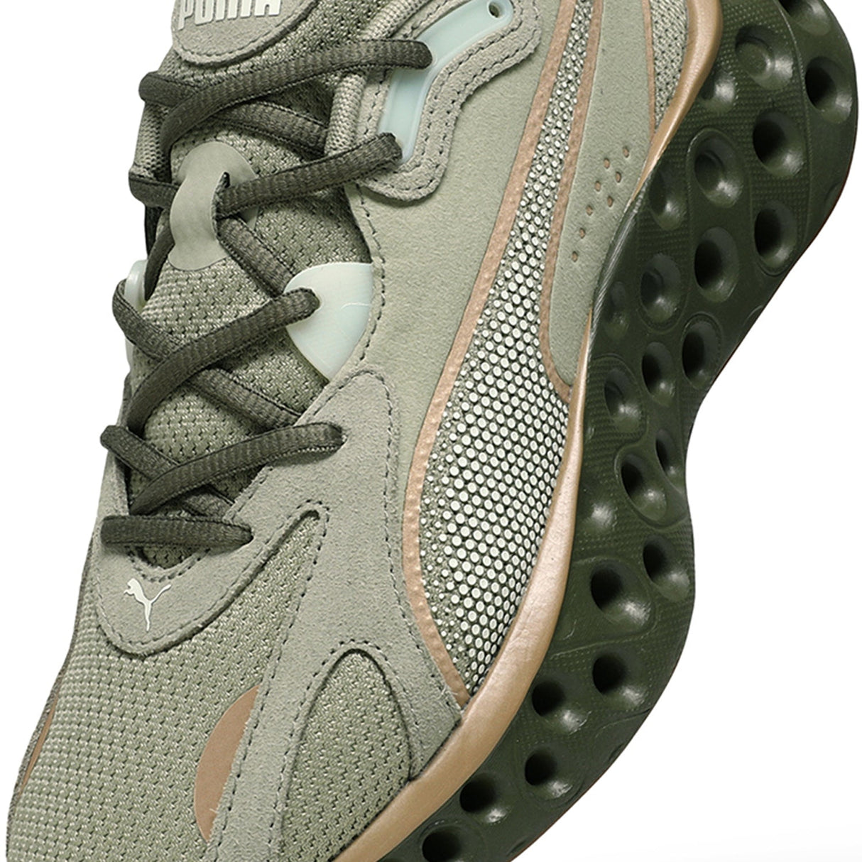 Puma Women Green Sports-Running Shoes