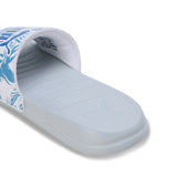 Puma Women Platinum Gray-Puma White-Racing Blue Popcat 20 Apexa Slides