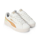 Puma Women White-pink Casual-Sneakers