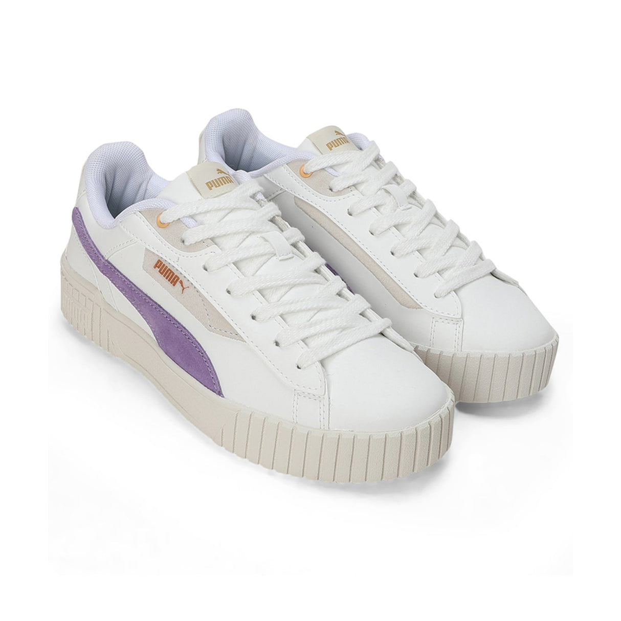 Puma Women White-silver Casual-Sneakers