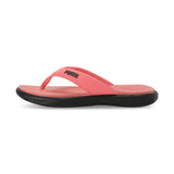 Puma Women Peach Frost-Puma Black \Royalcat Softride Lumina Flip-Flops