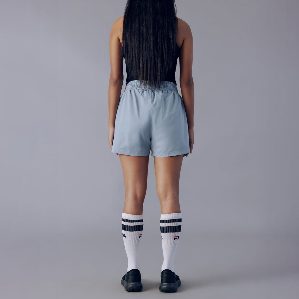 Fila Women Light Blue Bobbi Shorts