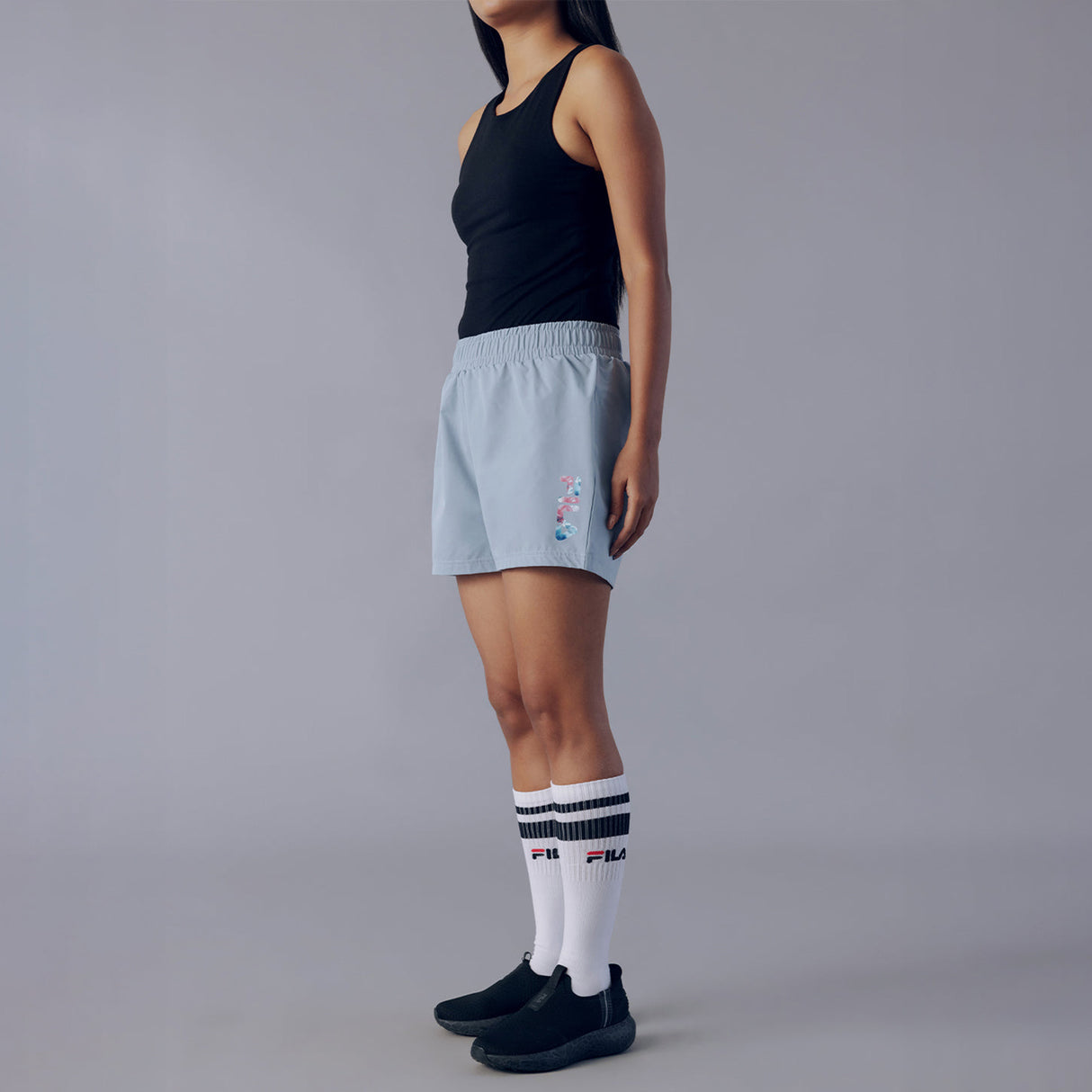Fila Women Light Blue Bobbi Shorts