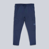 Men Navy Blue Trackpant & Jogger Comfort Fit