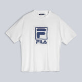 Fila Men White T-Shirt Comfort Fit