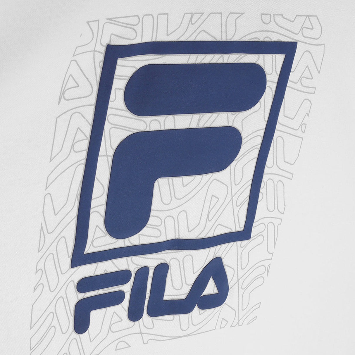 Fila Men White T-Shirt Comfort Fit