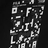 Fila Unisex Black T-Shirt Comfort Fit