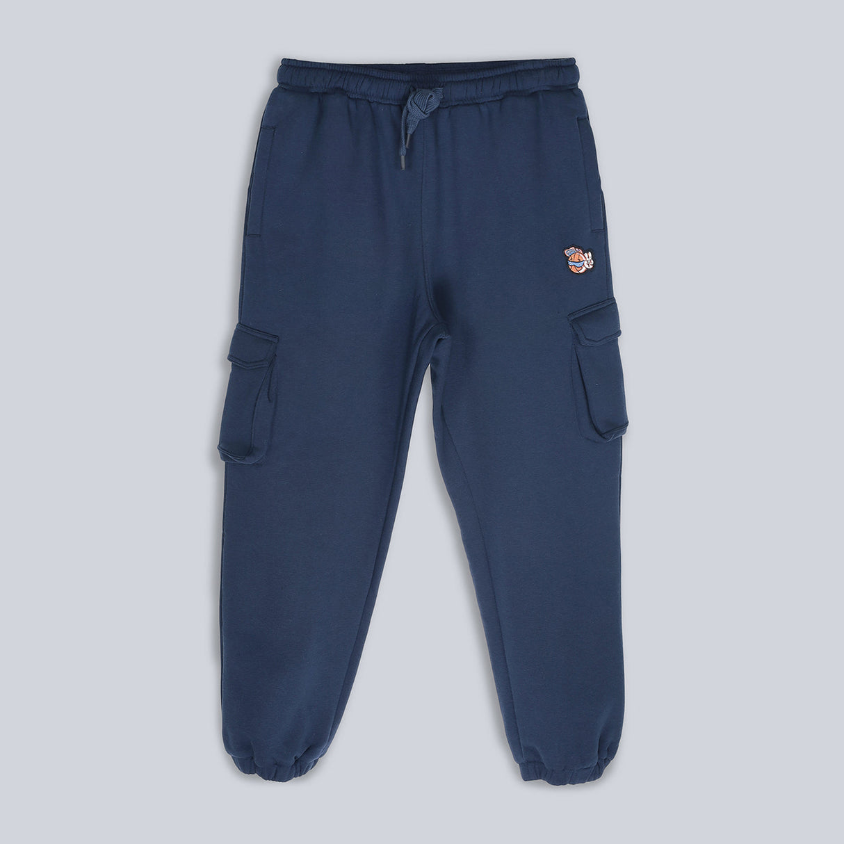 Fila Unisex Navy Blue Trackpant & Jogger Loose Fit