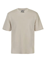 Fila Men Beige Gamen Knitted Tee Shirt