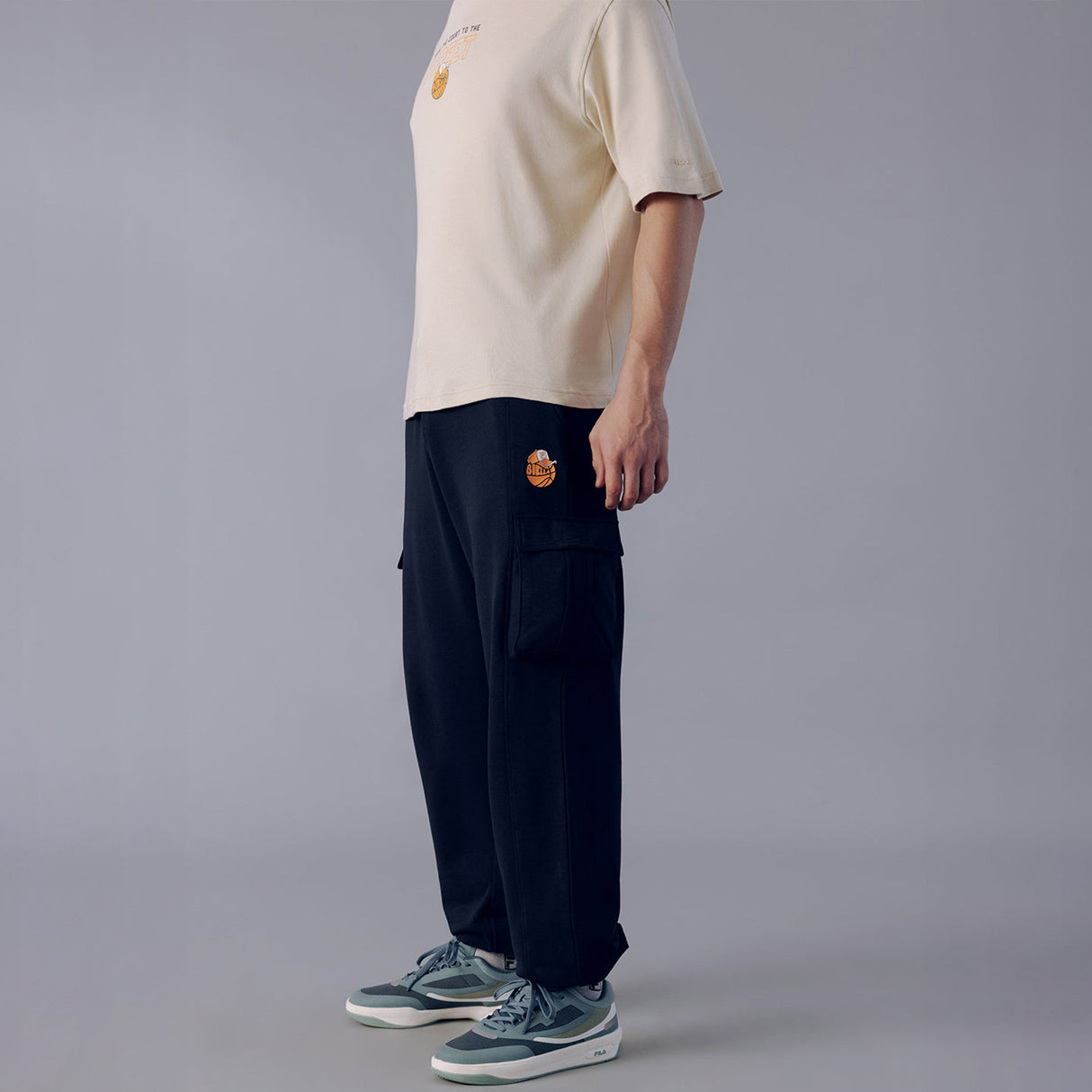 Fila Unisex Black Walton Joggers