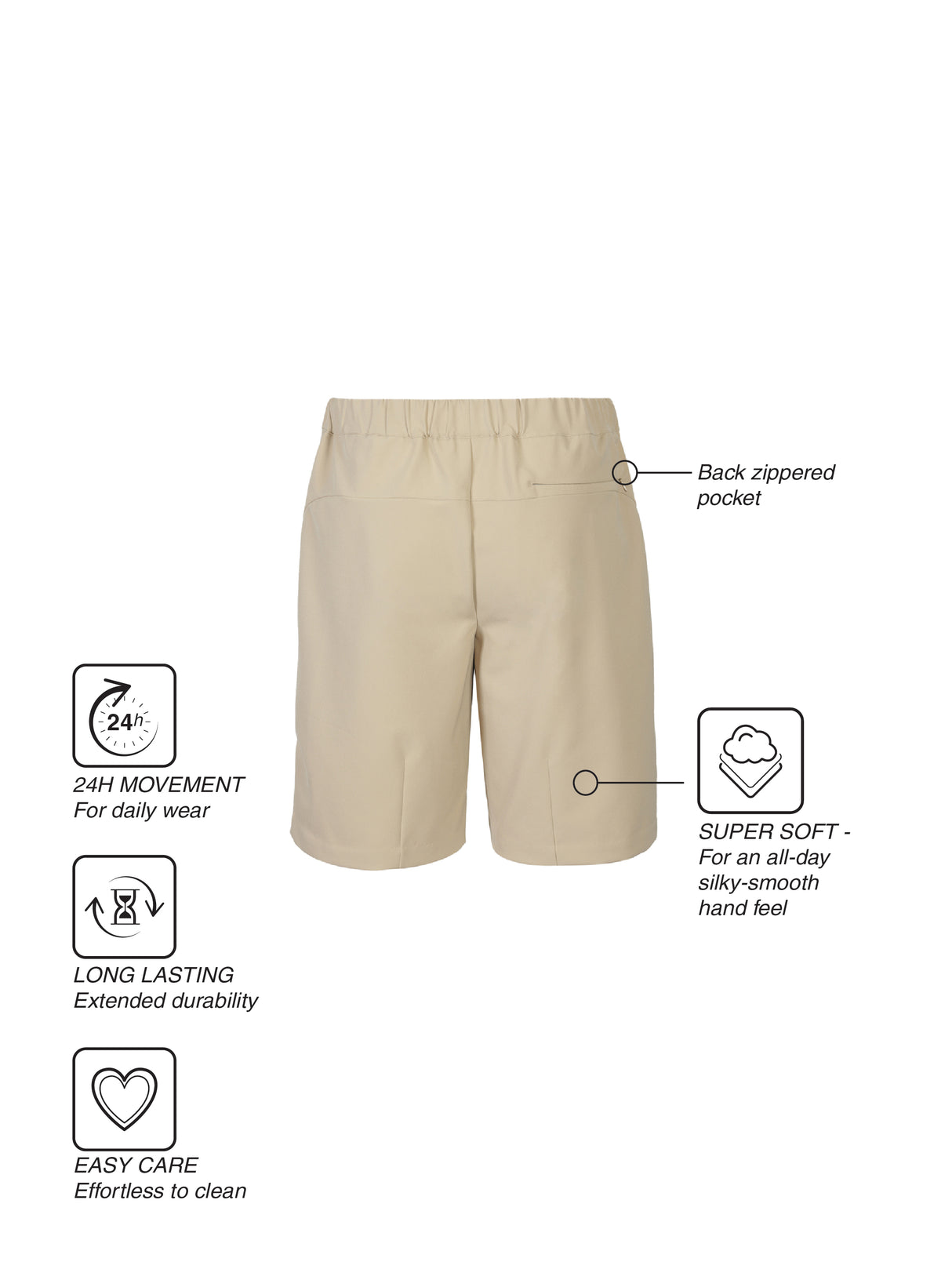 Fila Men Beige West Woven Shorts