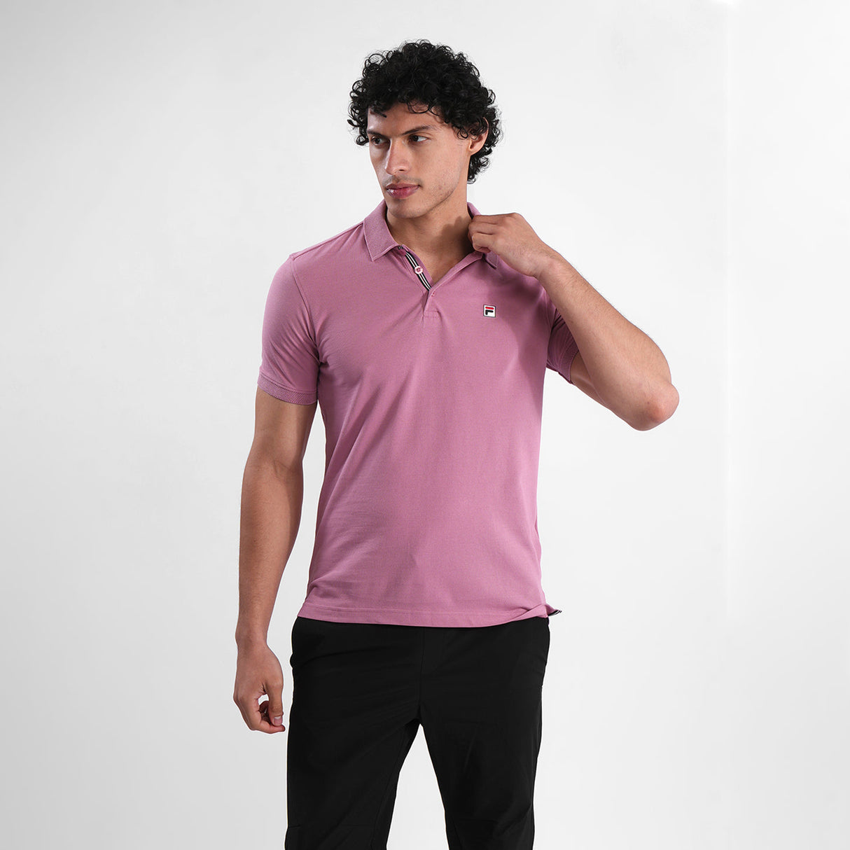 Fila Mens Lilas Robert Polo