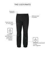 Fila Men Black Garon Woven Pants