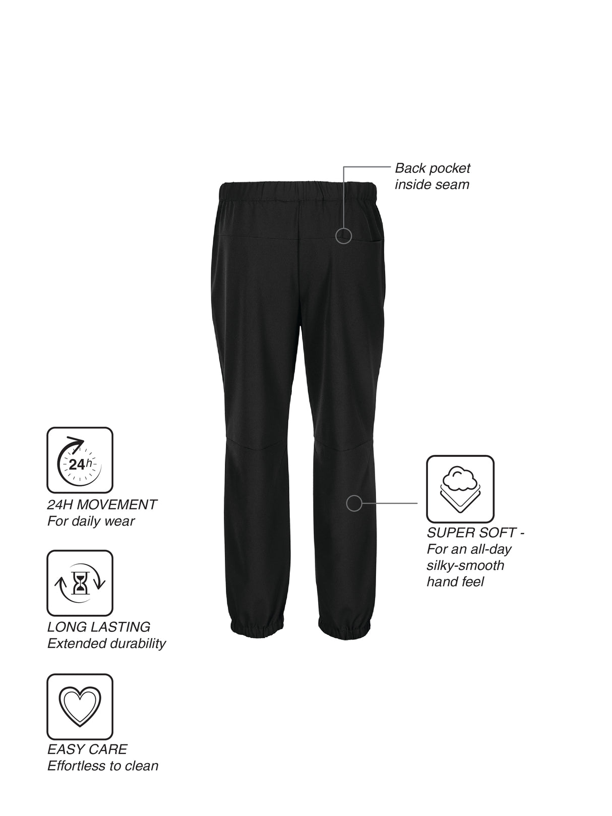 Fila Men Black Garon Woven Pants