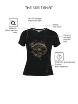 Fila Women Black Abby Knitted Tee