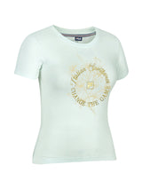 Fila Women Sky Blue Abby Knitted Tee